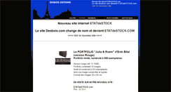 Desktop Screenshot of desbois.com