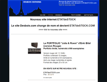 Tablet Screenshot of desbois.com